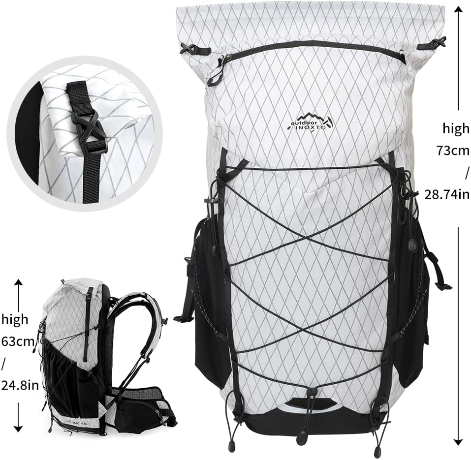 INOXTO Wilderness 45L Backpack - Image 3