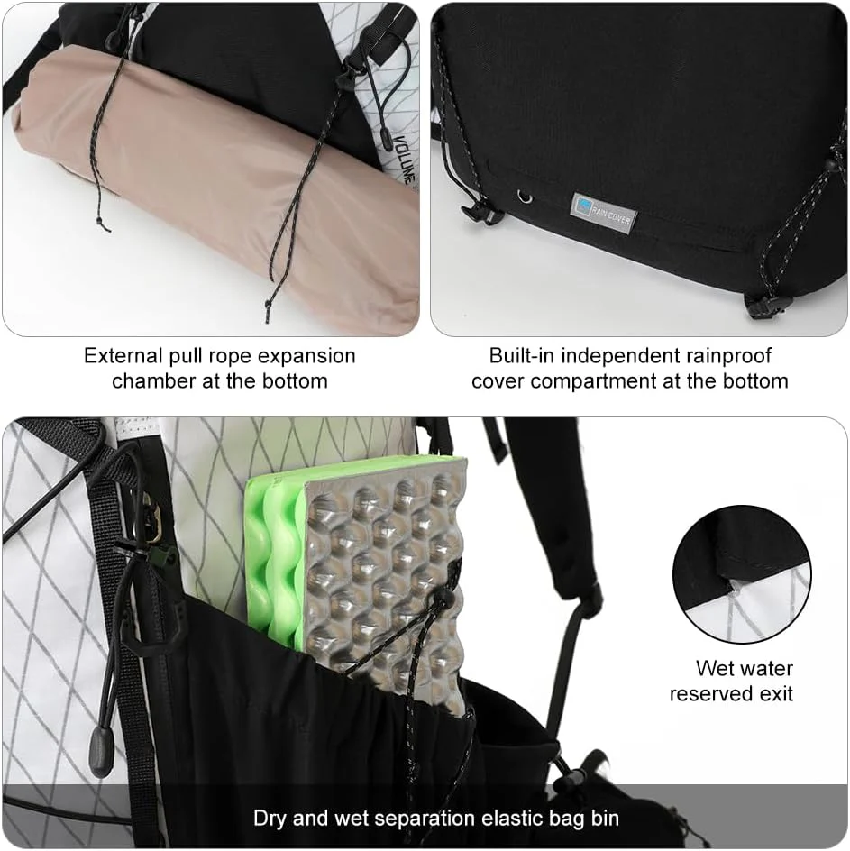 INOXTO Wilderness 45L Backpack - Image 6